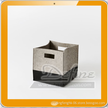 Hot Selling Small Felt Bags Felt Storage Bag with Cutout Handles